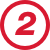 Number-Two-Red-Circle-Icon